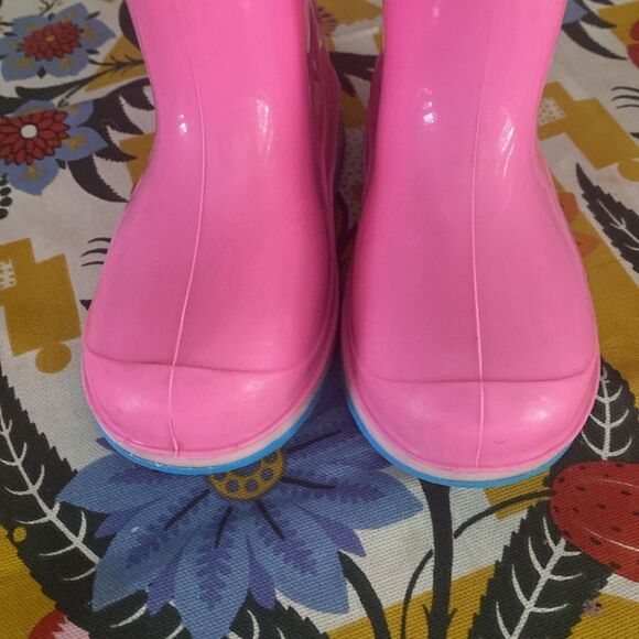 Snoopy payon Kids Rain Boots size 29 - Picture 3 of 7